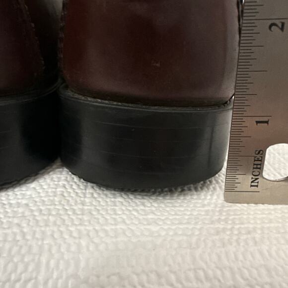 G.H. Bass & Co. Brown Leather Loafers - Picture 4 of 9